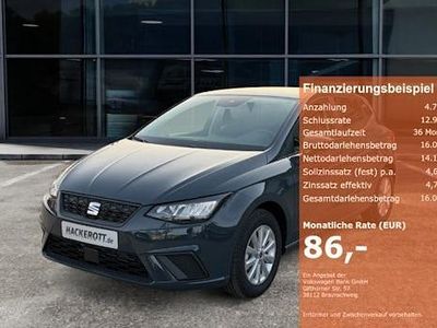 Neu Seat Ibiza Style 80 PS (58 kW) 2025 Blau Kleinwagen