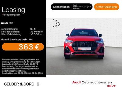 Gebraucht Audi Q3 S-Line 150 PS (110 kW) 2025 Progressivrot metallic SUV