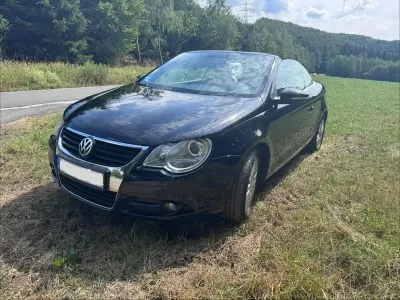 Gebraucht VW Eos 122 PS (89 kW) 2010 Schwarz Cabrio