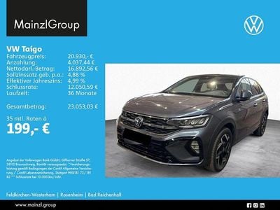 Gebraucht VW Taigo R-line 116 PS (85 kW) 2025 Rauchgrau metallic SUV