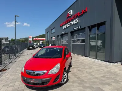 Gebraucht Opel Corsa Active 69 PS (50 kW) 2013 Rot Kleinwagen