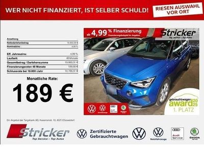 Gebraucht Seat Arona FR 95 PS (69 kW) 2025 Sapphire blau metallic (metallic) SUV