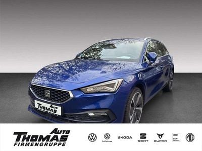 "mystery" blau Gebraucht 2021 Seat Leon XCELLENCE Kombi | 18.580 € (Fairer Preis)