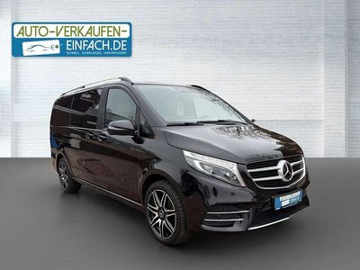 Gebraucht Mercedes V220 AMG line 190 PS (139 kW) 2017 Obsidianschwarz metallic Van / Kleinbus