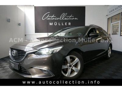 Gebraucht Mazda 6 150 PS (110 kW) 2015 Obsidiangrau metallic (metallic) Kombi