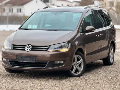 Occasion VW Sharan Comfortline 140 ch (102 kW) 2012 Marron Monospace