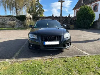 Brugt Audi A3 S-Line 200 HK (147 kW) 2009 Sort Hatchback