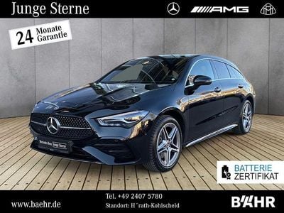 Gebraucht Mercedes CLA250e Shooting Brake AMG 163 PS (119 kW) 2025 Lack kosmosschwarz Kombi