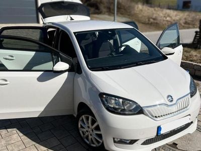 Gebraucht Skoda Citigo-e IV Style 61 kW (83 PS) 2020 Weiß Kleinwagen
