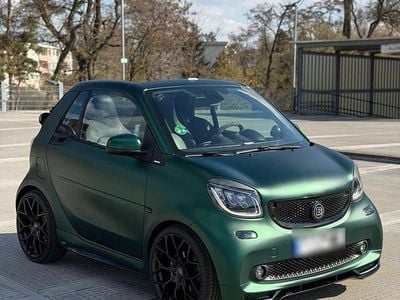 Gebraucht Smart ForTwo Cabrio Brabus 110 PS (80 kW) 2016 Grün Cabrio
