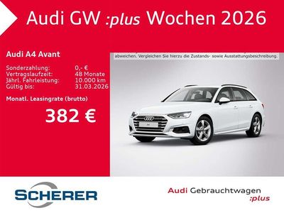 Gebraucht Audi A4 Advanced Plus 136 PS (100 kW) 2024 Gletscherweiß metallic (metallic) Kombi