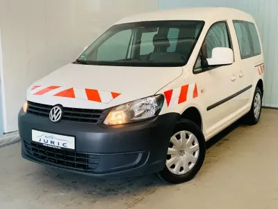 Gebraucht VW Caddy Trendline 109 PS (80 kW) 2011 Weiß Van / Kleinbus