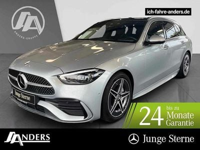 Gebraucht Mercedes C200 Premium 163 PS (119 kW) 2024 Hightech silber Kombi