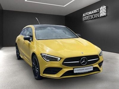 Usata Mercedes CLA250e AMG 218 CV (160 kW) 2021 Giallo Berlina