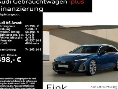 Gebraucht Audi A6 Ambiente 367 PS (269 kW) 2025 Ascariblau metallic Kombi