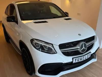 Gebraucht Mercedes GLE63 AMG AMG 557 PS (409 kW) 2017 Polarweiss  unilack SUV