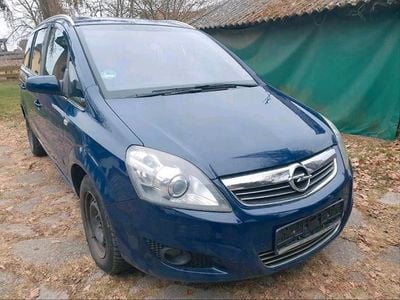Gebraucht Opel Zafira 116 PS (85 kW) 2008 Blau Van / Kleinbus