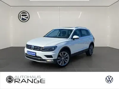 Gebraucht VW Tiguan Highline 179 PS (131 kW) 2016 Oryxweiß perlmutteffekt (metallic) SUV