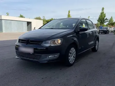 Gebraucht VW Polo 85 PS (62 kW) 2010 Schwarz Kleinwagen