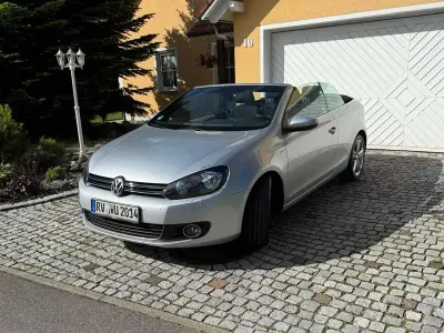 Gebraucht VW Golf Cabriolet Life 105 PS (77 kW) 2013 Silber Cabrio