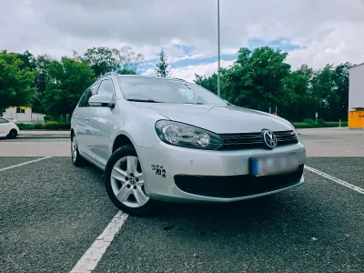 Gebraucht VW Golf VI 122 PS (89 kW) 2009 Silber Kombi