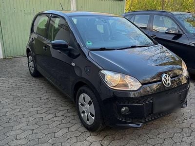 Gebraucht VW up! 68 PS (50 kW) 2014 Schwarz Kleinwagen