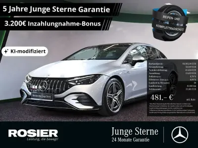 Gebraucht Mercedes EQE AMG 43 AMG 350 kW (476 PS) 2024 Silber / hightechsilber Limousine
