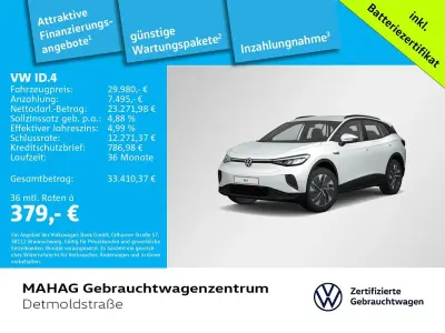 Brugt VW ID.4 Pro Performance 150 kW (204 HK) 2023 Hvid SUV