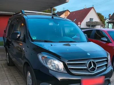 Używany Mercedes Citan 111 110 KM (80 kW) 2016 Czarny Minivan