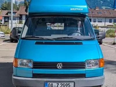 Gebraucht VW T4 California 77 PS (56 kW) 1992 Blau Van
