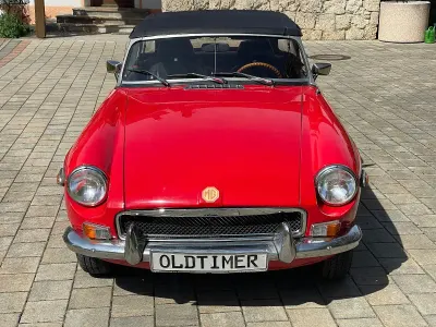 Brugt MG B 95 HK (69 kW) 1979 Rød Cabriolet