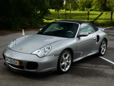 Occasion Porsche 996 Turbo 450 PK (330 kW) 2005 Zilver Cabriolet