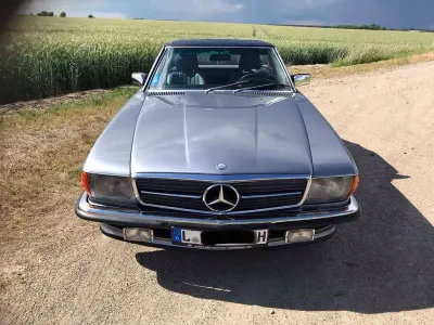 Używany Mercedes 560 227 KM (166 kW) 1988 Szary Kabriolet