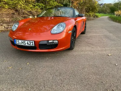 Usata Porsche Boxster S 295 CV (216 kW) 2008 Arancione Cabrio