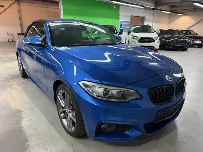 Gebraucht BMW 218 M Sport 150 PS (110 kW) 2016 Blau Cabrio