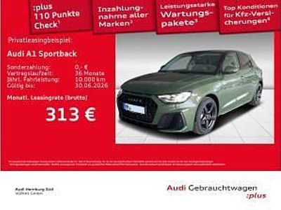 Gebraucht Audi A1 Sportback S-Line 116 PS (85 kW) 2025 Grün (m4 distriktgrün metallic) Kleinwagen