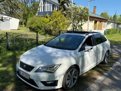 Gebraucht Seat Leon ST FR 184 PS (135 kW) 2014 Weiß Kombi