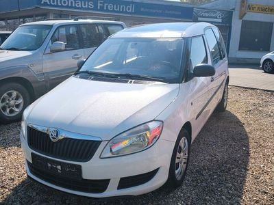 Gebraucht Skoda Roomster Plus Edition 86 PS (63 kW) 2014 Weiß Van / Kleinbus