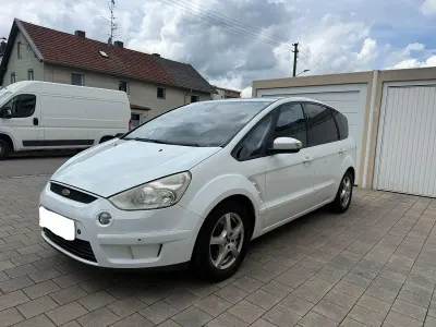 Gebraucht Ford S-MAX Titanium S 175 PS (128 kW) 2008 Weiß Van / Kleinbus