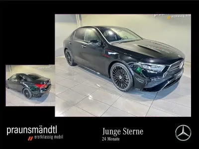 Gebraucht Mercedes A200 AMG 163 PS (119 kW) 2025 Lack kosmosschwarz Limousine