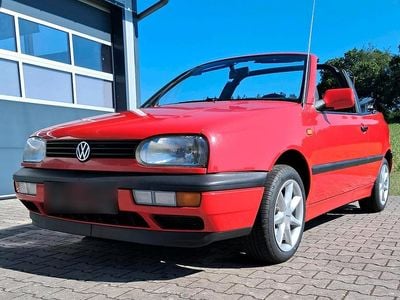 Brugt VW Golf Cabriolet 75 HK (55 kW) 1997 Rød Cabriolet