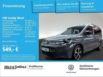 Gebraucht VW Caddy Life 114 PS (83 kW) 2026 Pure grey Van / Kleinbus