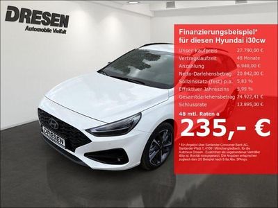 Neu Hyundai i30 Advantage 140 PS (102 kW) 2025 Atlas white / sol Kombi