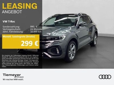 Grau Gebraucht 2024 VW T-Roc R-line SUV | 34.980 € (Fairer Preis)
