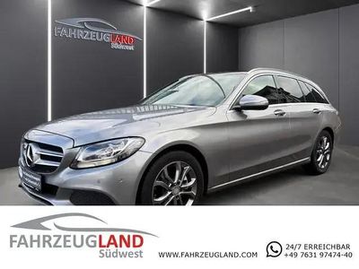Brugt Mercedes C200 Avantgarde 184 HK (135 kW) 2015 Sølv Stationcar