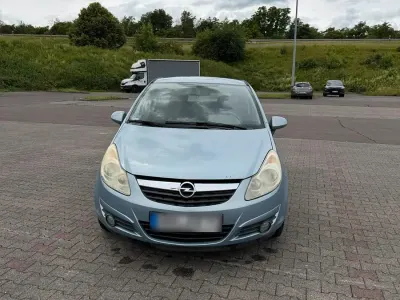 Gebraucht Opel Corsa 80 PS (58 kW) 2007 Blau Kleinwagen