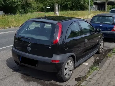 Gebraucht Opel Corsa Sport 125 PS (91 kW) 2003 Schwarz Kleinwagen