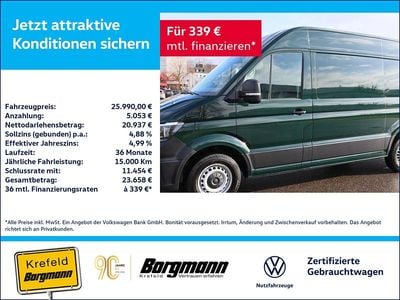 Second-hand VW Crafter 102 CP (75 kW) 2021 Verde Van
