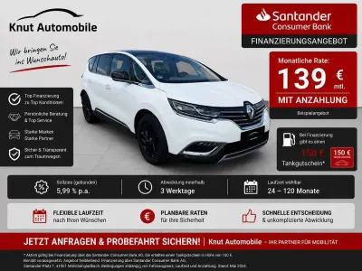 Gebraucht Renault Espace Intens 160 PS (117 kW) 2015 Weiß Van / Kleinbus