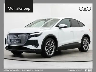 Gebraucht Audi e-tron Sportback Basis 150 kW (204 PS) 2022 Gletscherweiß metallic (metallic) SUV